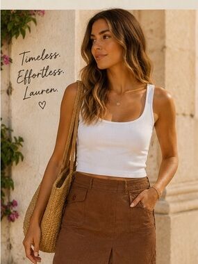 Ralph Lauren Linen Blend Mini Skirt Brown Cargo Pecket Y2K Size S